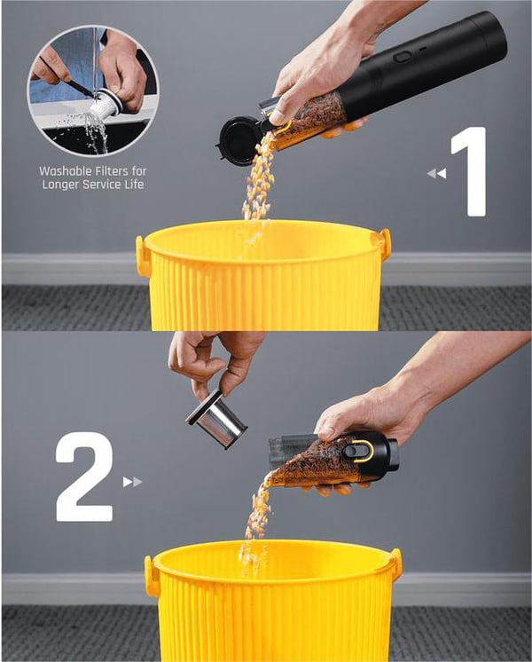 AutoClean Pro™ 🚗compact en sterk.